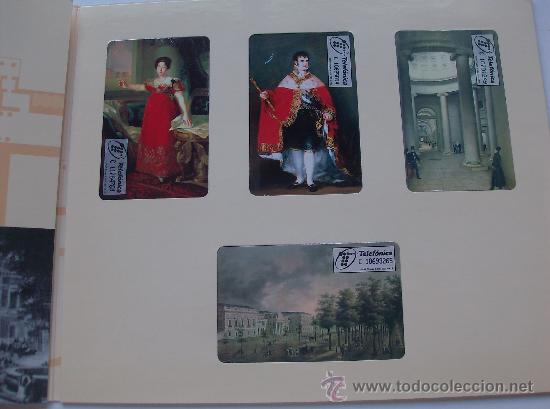 Carte telefoniche di collezione: FOLDER  MUSEO DEL PRADO, FERNANDO VII, MUSEO, ROTONDA NORTE, ISABEL BRAGANZA P- 180.181.182-195