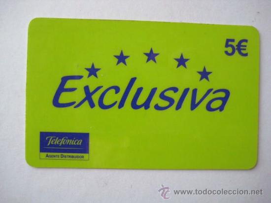 Collection telephone cards: TARJETA TELEFONICA EXCLUSIVA. ENVIO GRATIS&iexcl;&iexcl;&iexcl;
