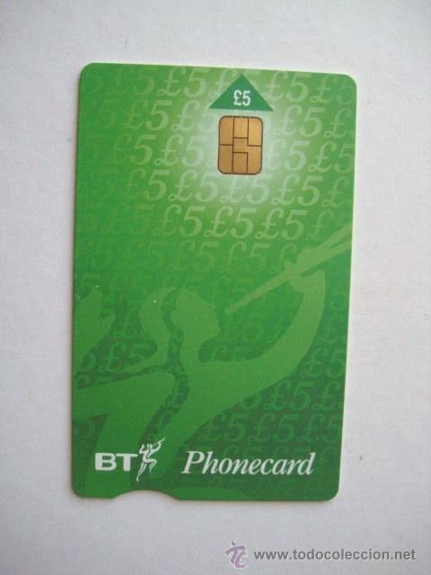 Collection telephone cards: TARJETA TELEFONICA INGLESA. BT.. ENVIO GRATIS&iexcl;&iexcl;&iexcl;