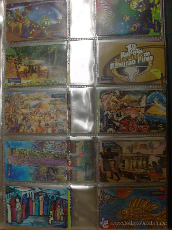 Collection telephone cards: 10 RECARGAS TELEFONICAS DE BRASIL LOTE N&ordm;  3