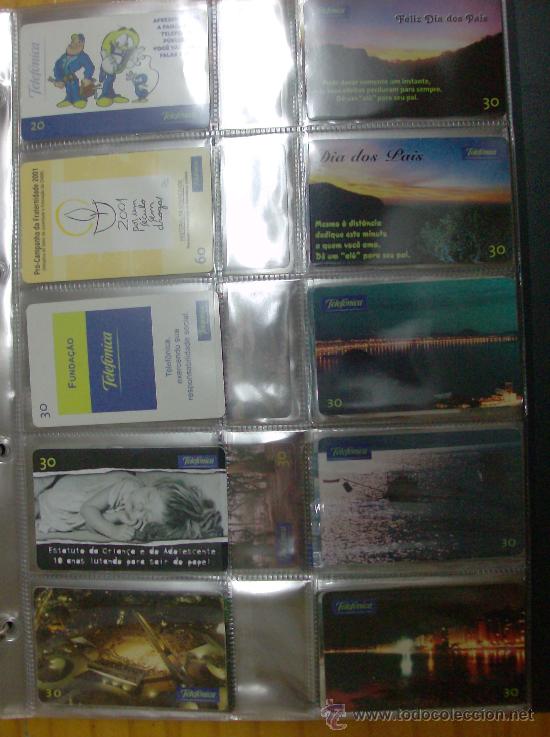 Collection telephone cards: 10 RECARGAS TELEFONICAS DE BRASIL LOTE N&ordm; 7