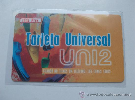 Tarjetas telef&oacute;nicas de colecci&oacute;n: TARJETA TELEFONO PREPAGO USADA,   UNI2 2000 - Foto 1