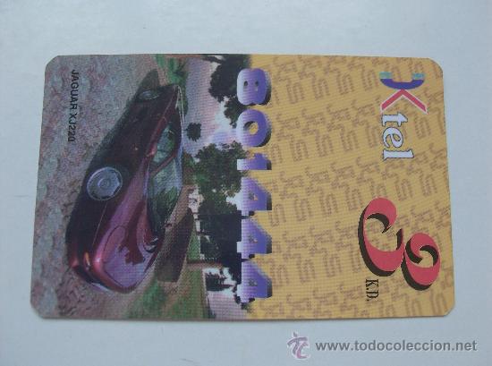 Collection telephone cards: TARJETA TELEFONO PREPAGO USADA,  KTEL   CARD  KUWAIT