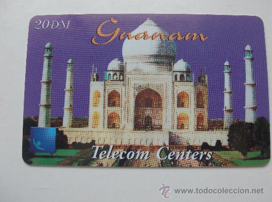 Collection telephone cards: TARJETA TELEFONO PREPAGO USADA,  TELECOM CENTER  20 DM