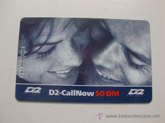 Collection telephone cards: TARJETA TELEFONO PREPAGO USADA,   CALLNOW  50 DM