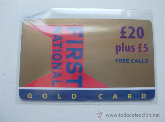 Sammlung von Telefonkarten: TARJETA TELEFONO PREPAGO USADA,   GOLD CARD  L 20