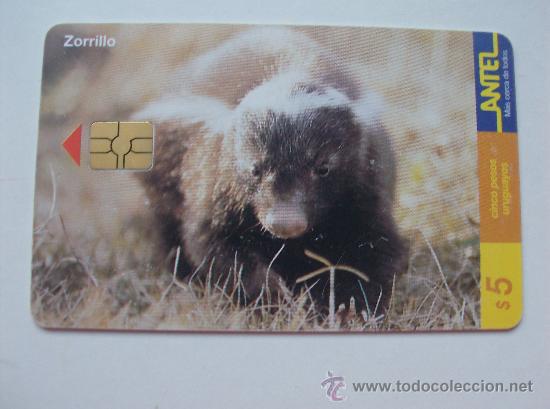 Sammlung von Telefonkarten: TARJETA TELEFONO DE URUGAY, ANTEL. ANIMALES