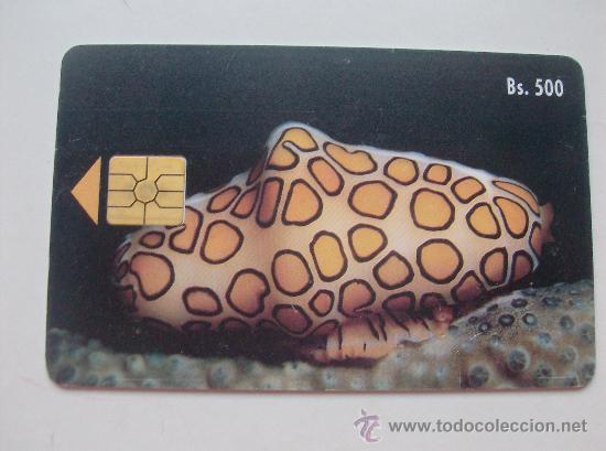 Sammlung von Telefonkarten: TARJETA TELEFONO DE VENEZUELA CANTV  FAUNA MARINA