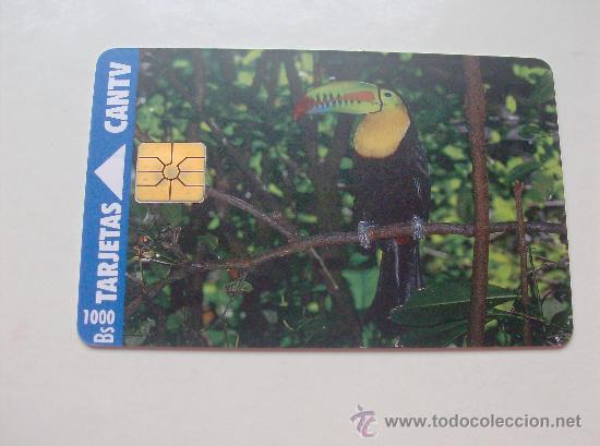 Sammlung von Telefonkarten: TARJETA TELEFONO DE VENEZUELA CANTV. FAUNA