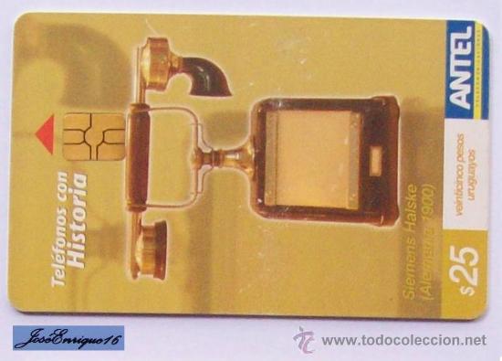 Collection telephone cards: TC 361a TELEFONO ANTIGUO, OLD PHONE. SIEMENS (ALEMANIA - ALLEMAGNE - GERMANY 1900)