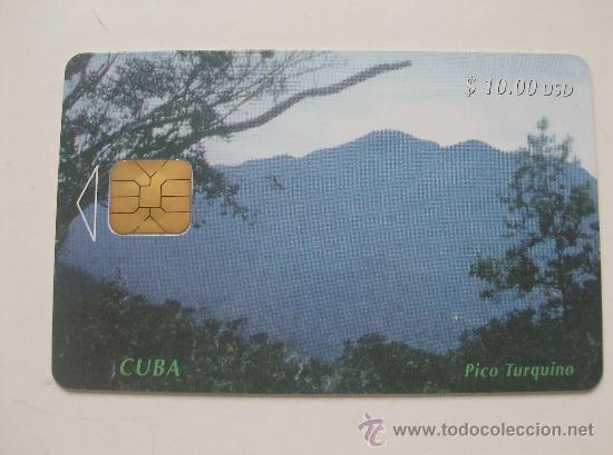 Sammlung von Telefonkarten: TARJETA TELEFONO CUBA.  PICO TURQUINO. PRIMERA EMISION TIRADA 40.000
