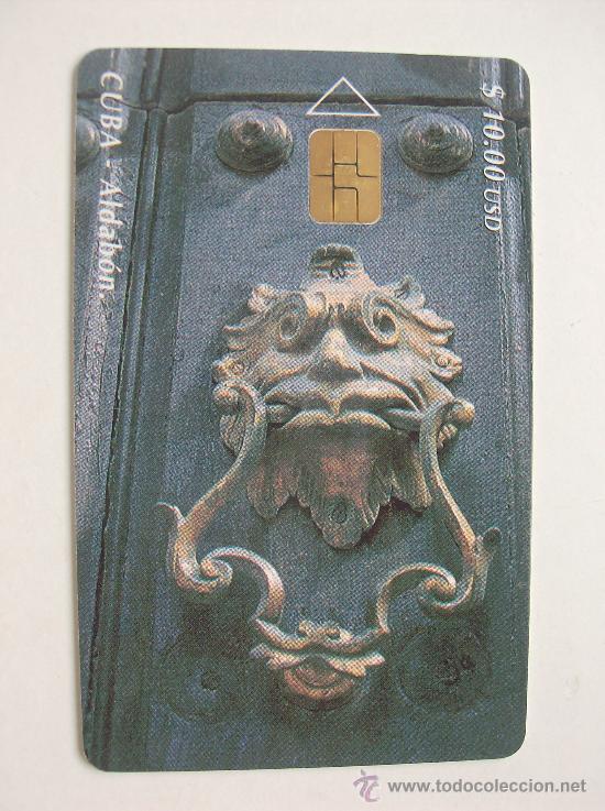 Sammlung von Telefonkarten: TARJETA TELEFONO CUBA. ALBADONES  TIRADA 30.000