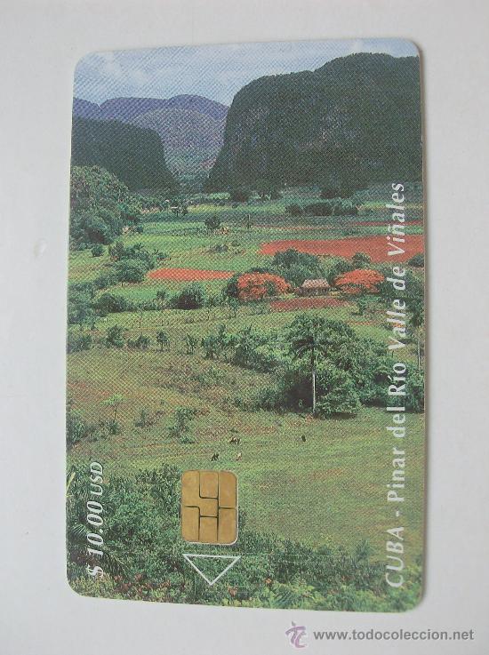 Sammlung von Telefonkarten: TARJETA TELEFONO CUBA. PINAR DEL RIO VALLE DE VI&Ntilde;AKES TIRADA 22.000