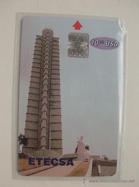 Sammlung von Telefonkarten: TARJETA TELEFONO CUBA. PLAZA DE LA REVOLUCION TIRADA 80.000