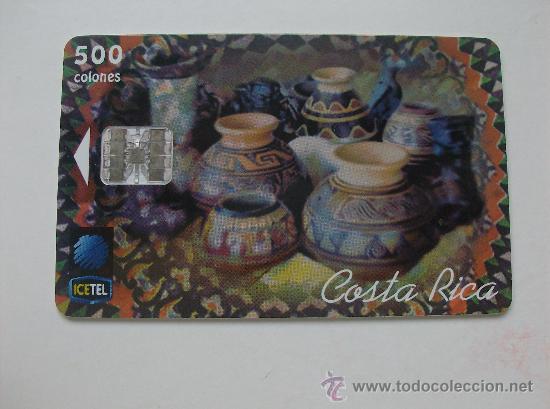 Sammlung von Telefonkarten: TARJETA TELEFONO COSTA RICA. PRIMERA EMISON TIRADA  350.000