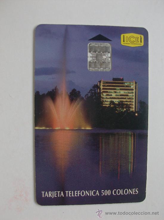 Sammlung von Telefonkarten: TARJETA TELEFONO COSTA RICA. PRIMERA EMISON TIRADA 30.000