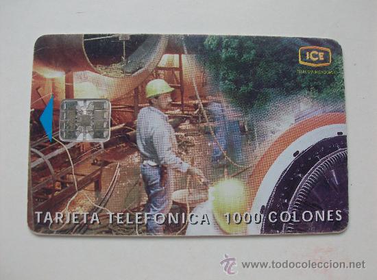 Sammlung von Telefonkarten: TARJETA TELEFONO COSTA RICA. PRIMERA EMISON TIRADA 100.000