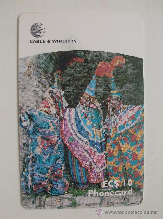 Cartes T&eacute;l&eacute;phoniques de collection: TARJETA TELEFONO ANTIGUA & BARBUDA