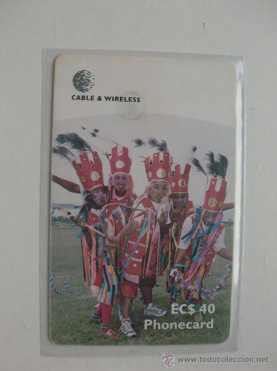 Cartes T&eacute;l&eacute;phoniques de collection: TARJETA TELEFONO ANTIGUA & BARBUDA
