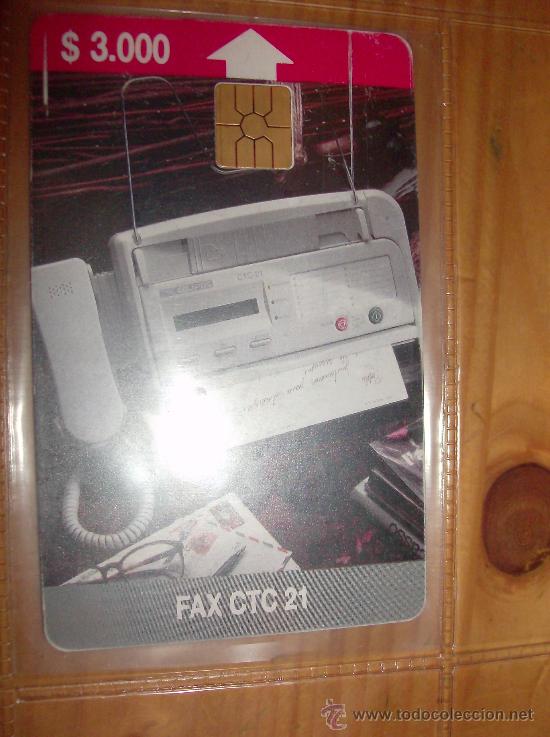 Cartes T&eacute;l&eacute;phoniques de collection: TARJETA TELEFONO DE CHILE  CTC.