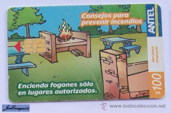 Cartes T&eacute;l&eacute;phoniques de collection: TC 426a EMERGENCIA BOMBEROS 104, D'incendie de secours, FIRE EMERGENCY. CONSEJOS, CONSEILS, TIPS. UR