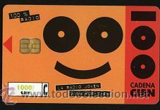 Cartes T&eacute;l&eacute;phoniques de collection: tarjeta telef&oacute;nica - Cadena Cien