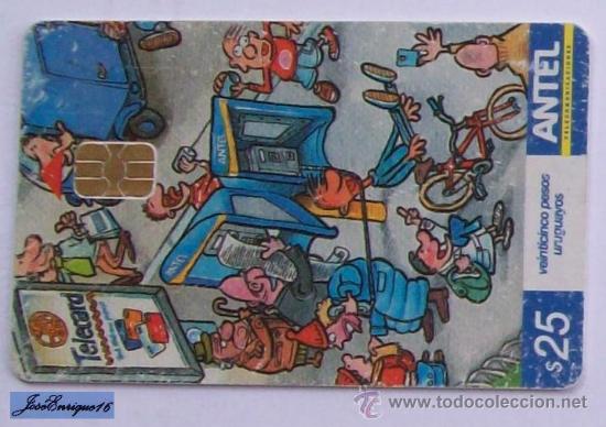 Cartes T&eacute;l&eacute;phoniques de collection: TC 457a TELECARD ANTEL URUGUAY