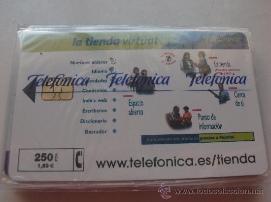 Cartes T&eacute;l&eacute;phoniques de collection: TARJETA TELEFONO ESPA&Ntilde;A NUEVA CON PRECINTO P- 415 LA TIENDA VIRTUAL  11/1999