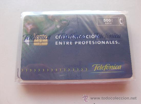 Cartes T&eacute;l&eacute;phoniques de collection: TARJETA TELEFONO ESPA&Ntilde;A NUEVA CON PRECINTO P- 413 COM. ENTRE PROFESION  11/1999