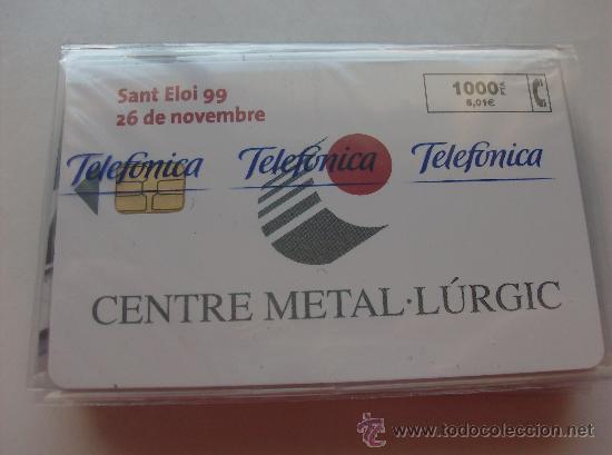 Cartes T&eacute;l&eacute;phoniques de collection: TARJETA TELEFONO ESPA&Ntilde;A NUEVA CON PRECINTO P- 410  CEMBRE METAL-LURGIC  11/1999