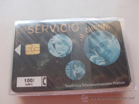 Cartes T&eacute;l&eacute;phoniques de collection: TARJETA TELEFONO ESPA&Ntilde;A NUEVA CON PRECINTO P- 407 SERVICO AL CLIENTE IV  10/1999