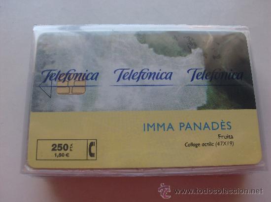 Cartes T&eacute;l&eacute;phoniques de collection: TARJETA TELEFONO ESPA&Ntilde;A NUEVA CON PRECINTO P- 405 INMA PANADES II 10/1999