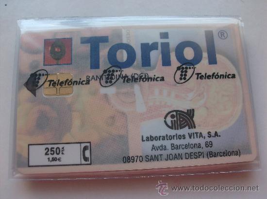 Cartes T&eacute;l&eacute;phoniques de collection: TARJETA TELEFONO ESPA&Ntilde;A NUEVA CON PRECINTO P- 377 TORIOL I  03/1999