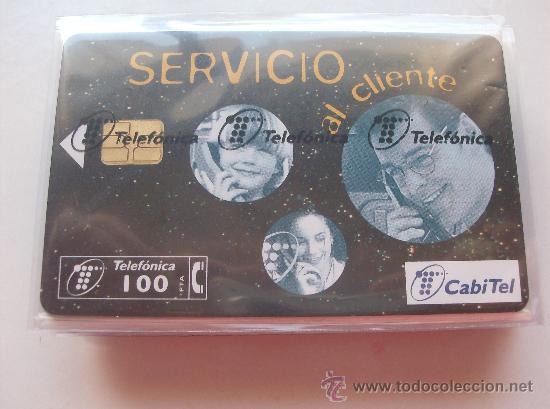 Cartes T&eacute;l&eacute;phoniques de collection: TARJETA TELEFONO ESPA&Ntilde;A NUEVA CON PRECINTO P- 365 SERVICO AL CLIENTE I   11/1998