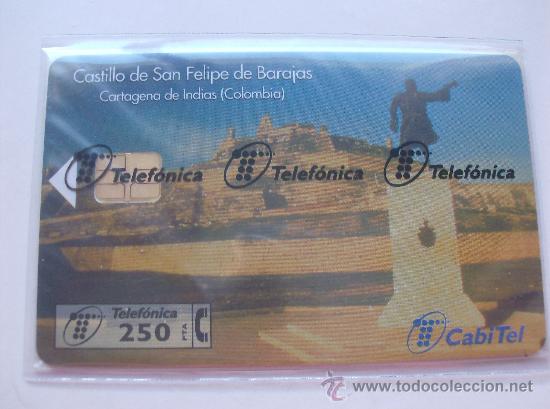 Cartes T&eacute;l&eacute;phoniques de collection: TARJETA TELEFONO ESPA&Ntilde;A NUEVA CON PRECINTO P- 364  CASTILLO SAN FELIPE BARAJAS  11/1998