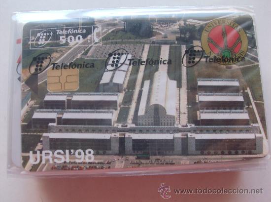 Tarjetas telef&oacute;nicas de colecci&oacute;n: TARJETA TELEFONO ESPA&Ntilde;A NUEVA CON PRECINTO P- 348 U.R.S.L.  09/1998