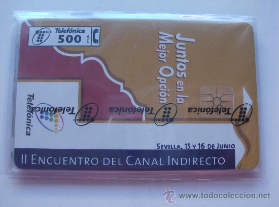 Cartes T&eacute;l&eacute;phoniques de collection: TARJETA TELEFONO ESPA&Ntilde;A NUEVA CON PRECINTO P- 340    CANAL INDIRECTO 06/1998