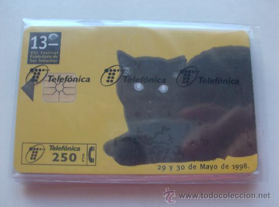 Cartes T&eacute;l&eacute;phoniques de collection: TARJETA TELEFONO ESPA&Ntilde;A NUEVA CON PRECINTO P- 331 XIII FESTIVAL PUBLICIDAD 05/1998