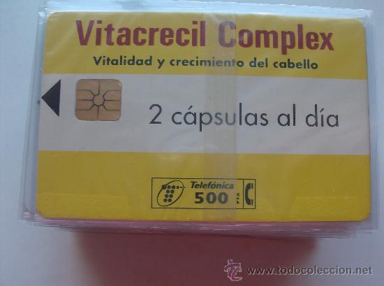 Cartes T&eacute;l&eacute;phoniques de collection: TARJETA TELEFONO ESPA&Ntilde;A NUEVA CON PRECINTO P- 322 VITACRECIL-IV  03/1998