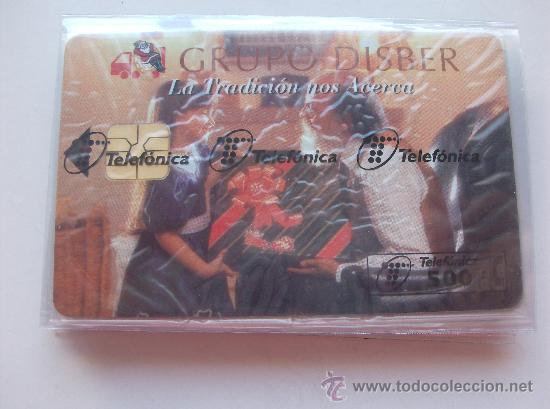 Cartes T&eacute;l&eacute;phoniques de collection: TARJETA TELEFONO ESPA&Ntilde;A NUEVA CON PRECINTO P- 312 GRUPO DISBER  11/1997