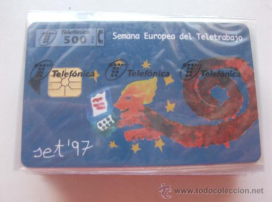 Cartes T&eacute;l&eacute;phoniques de collection: TARJETA TELEFONO ESPA&Ntilde;A NUEVA CON PRECINTO P- 294 SET 97 II   10/1997