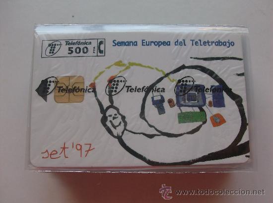 Cartes T&eacute;l&eacute;phoniques de collection: TARJETA TELEFONO ESPA&Ntilde;A NUEVA CON PRECINTO P- 293 SET 97 -CARACOL   10/1997