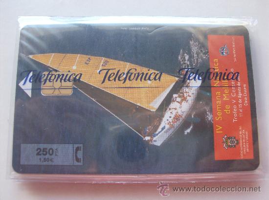 Cartes T&eacute;l&eacute;phoniques de collection: TARJETA TELEFONO ESPA&Ntilde;A NUEVA CON PRECINTO P-437  IV SEMANA NAUTICA 05/2000