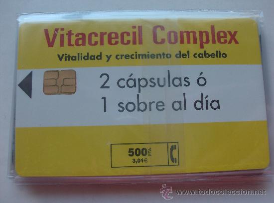 Cartes T&eacute;l&eacute;phoniques de collection: TARJETA TELEFONO ESPA&Ntilde;A NUEVA CON PRECINTO P-439   VITACRECIL I  07/2000