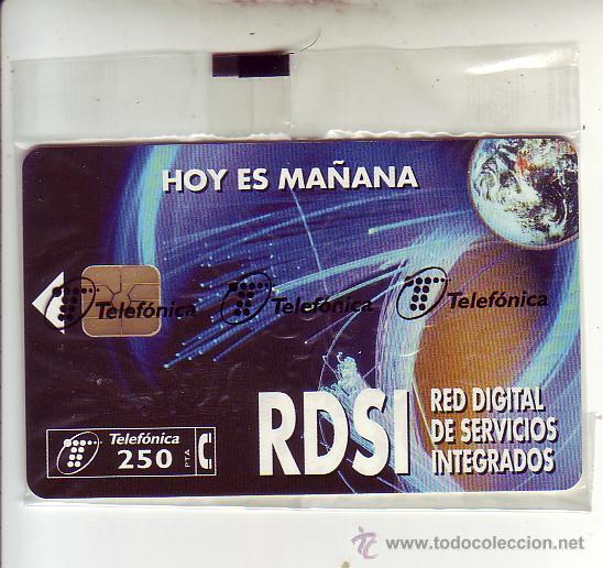 Tarjetas telef&oacute;nicas de colecci&oacute;n: rdsi nueva con precinto - Foto 1