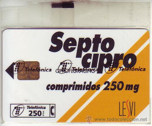 Tarjetas telef&oacute;nicas de colecci&oacute;n: septo cipro nueva con precinto - Foto 1