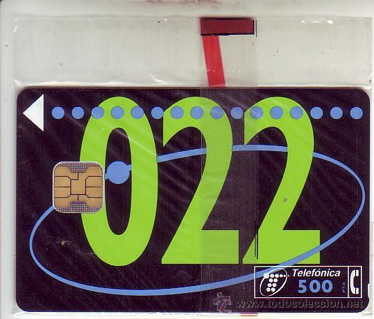 Tarjetas telef&oacute;nicas de colecci&oacute;n: 022 nueva con precinto - Foto 1