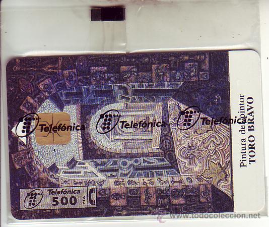 Carte telefoniche di collezione: museo toro bravo nueva con precinto