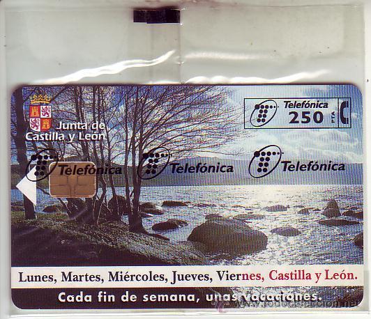 Tarjetas telef&oacute;nicas de colecci&oacute;n: castilla y leon nueva con precinto - Foto 1