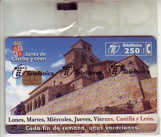 Tarjetas telef&oacute;nicas de colecci&oacute;n: castilla y leon nueva con precinto - Foto 1